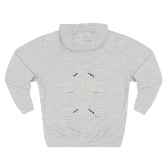 Join the Society Cloud Pack Hoodie — Retro Cloud Graphic Pullover