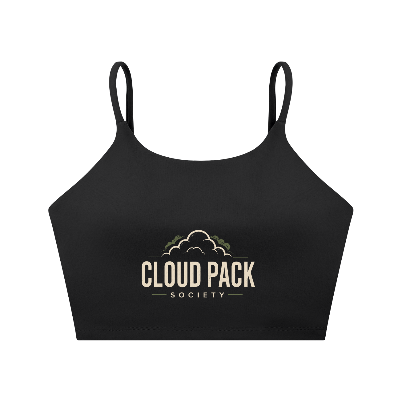 Spaghetti Strap Yoga Sports Bra